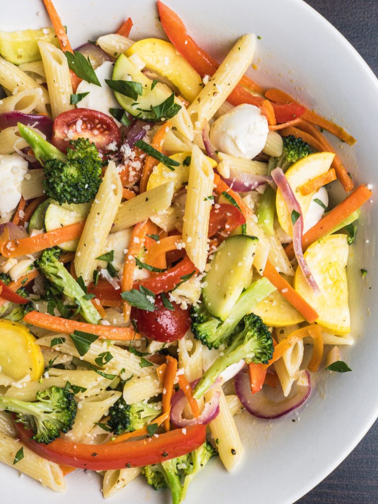 Penne Pasta Primavera A Healthy Makeover