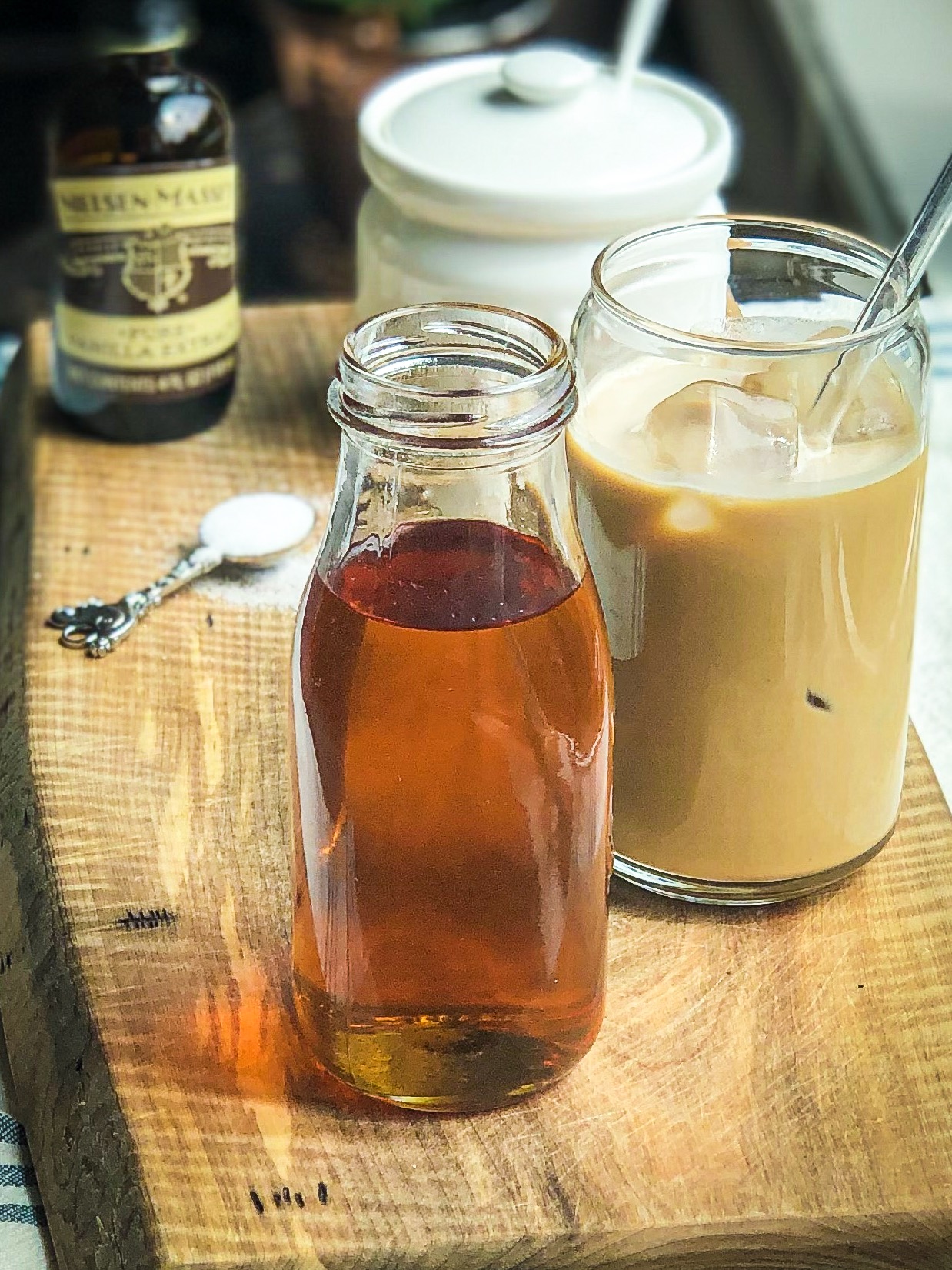 Salted Caramel Coffee Syrup - A Healthy Makeover